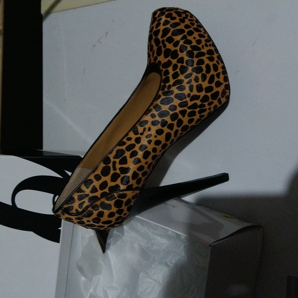 Nine West Cheetah Pumps